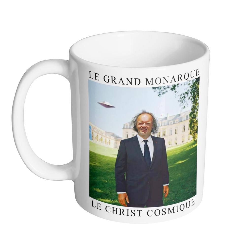 Tasse Mug Polymere Incassable 340ML Fun Sylvain - Le Christ Cosmique le Grand Monarque