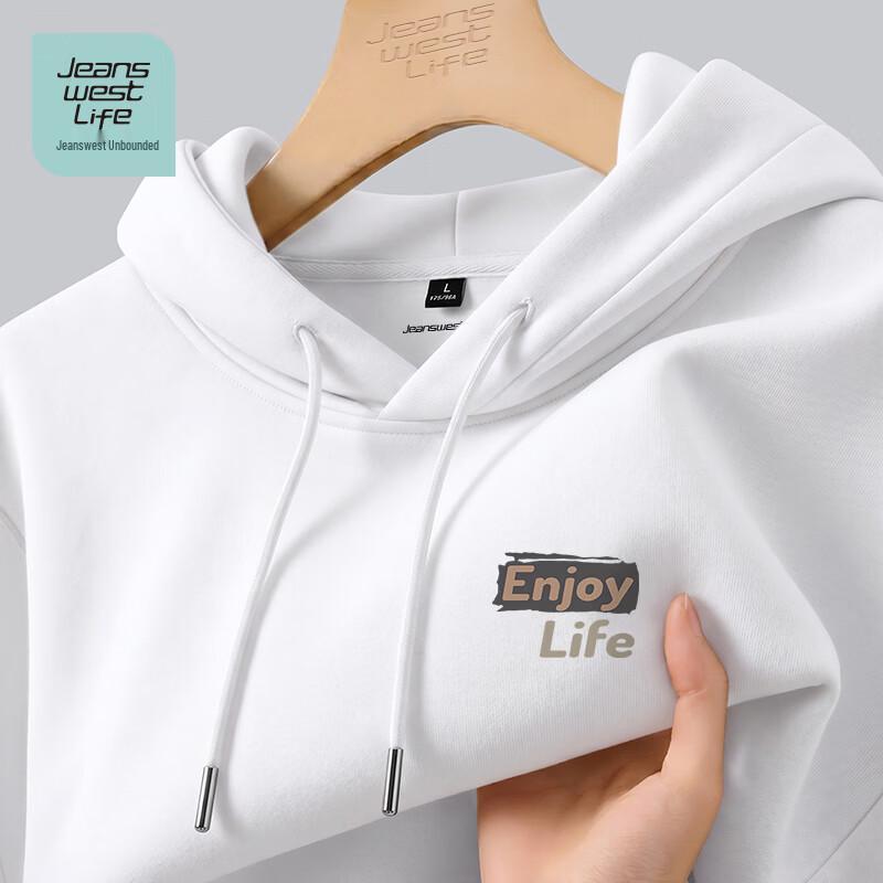 Jeanswest Life Men's Loose Fit Pullover Hoodie