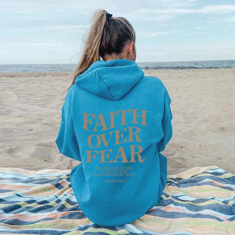2023 Women's 'Faith Over Fear' Hooded Sweatshirt