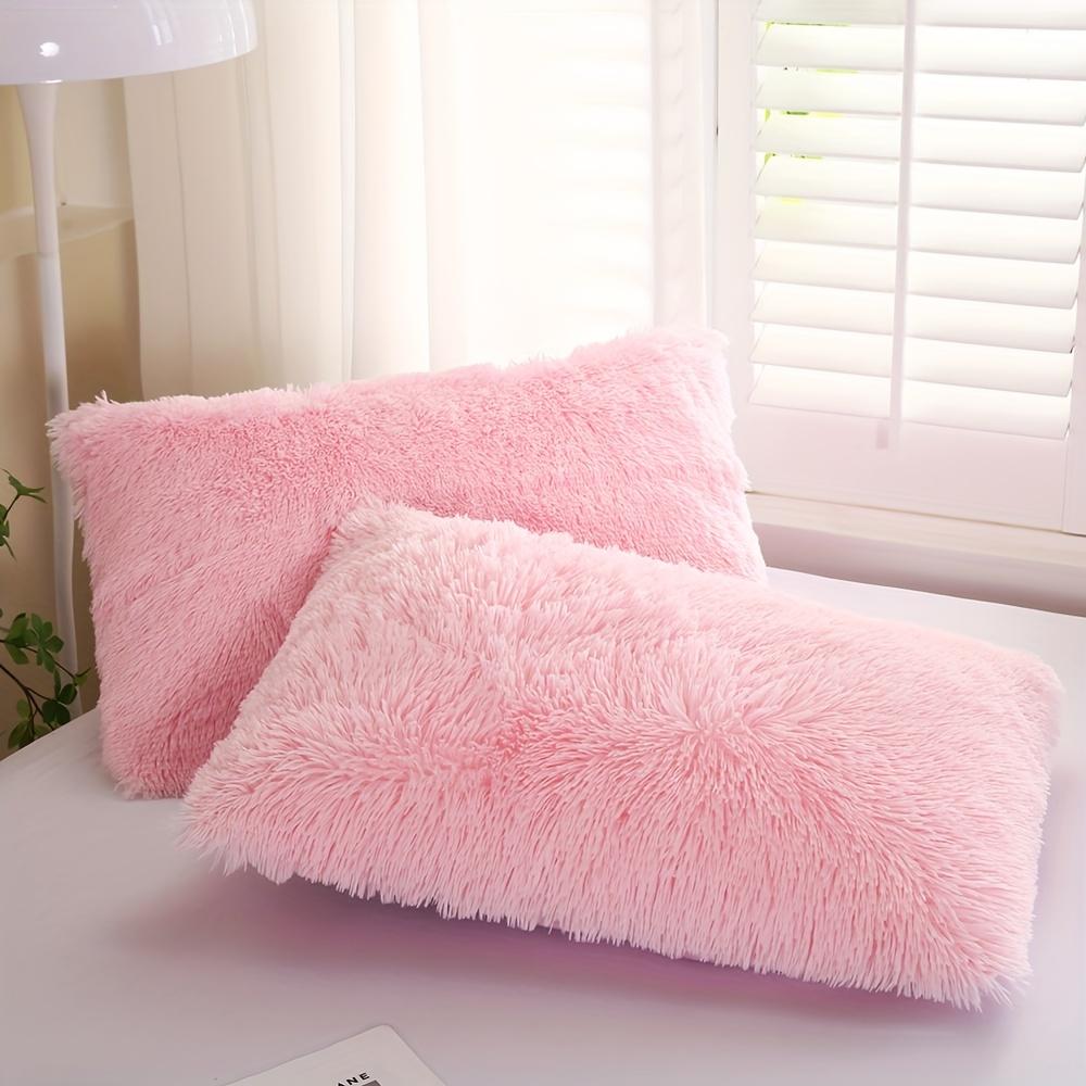 2026 Plush Faux Fur Pillow Covers, Luxuriously Soft And Fluffy, Perfect for Home Decor. Features a Zipper Closure, Ideal for Sofas And Couches