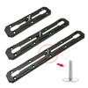 Kayak Rail Track Paddle Holder Clip Rod Holder Track Mount Accessories No Drilling Kayak Accessories Mount Track Fishing