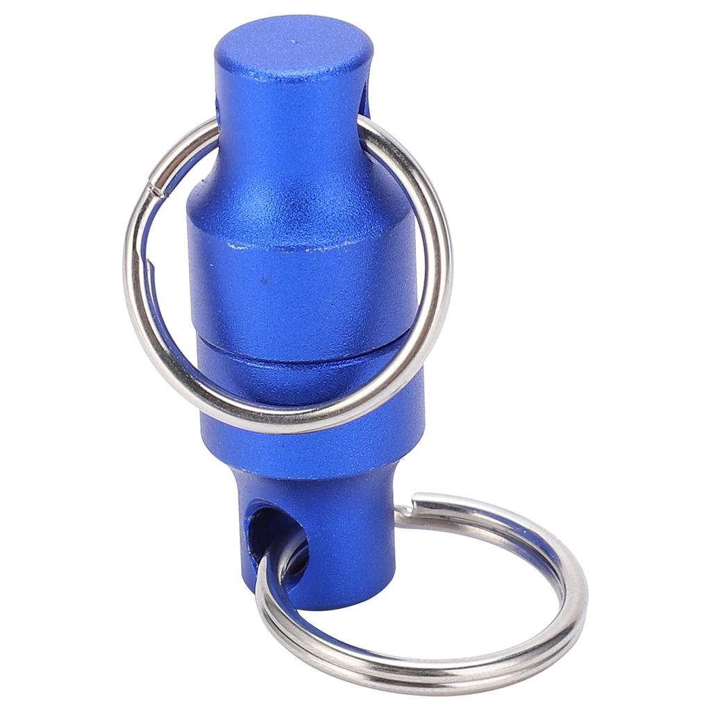 Fly Fishing Magnetic Net Release with Carabiner Clip Aluminium Landing Net Release Holder