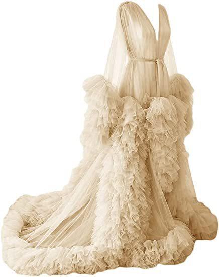 Vestido de noite decote em V malha fina vestido de maternidade saia longa roupa para foto em estúdio roupão matinal sexy mulher