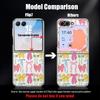Bow Ties Print Case For Samsung Z Fold 8 Ultra 7 6 5 Luxury Plating Leather Skin Hard Phone Cover For Galaxy Z Fold8 Fold7 Fold6
