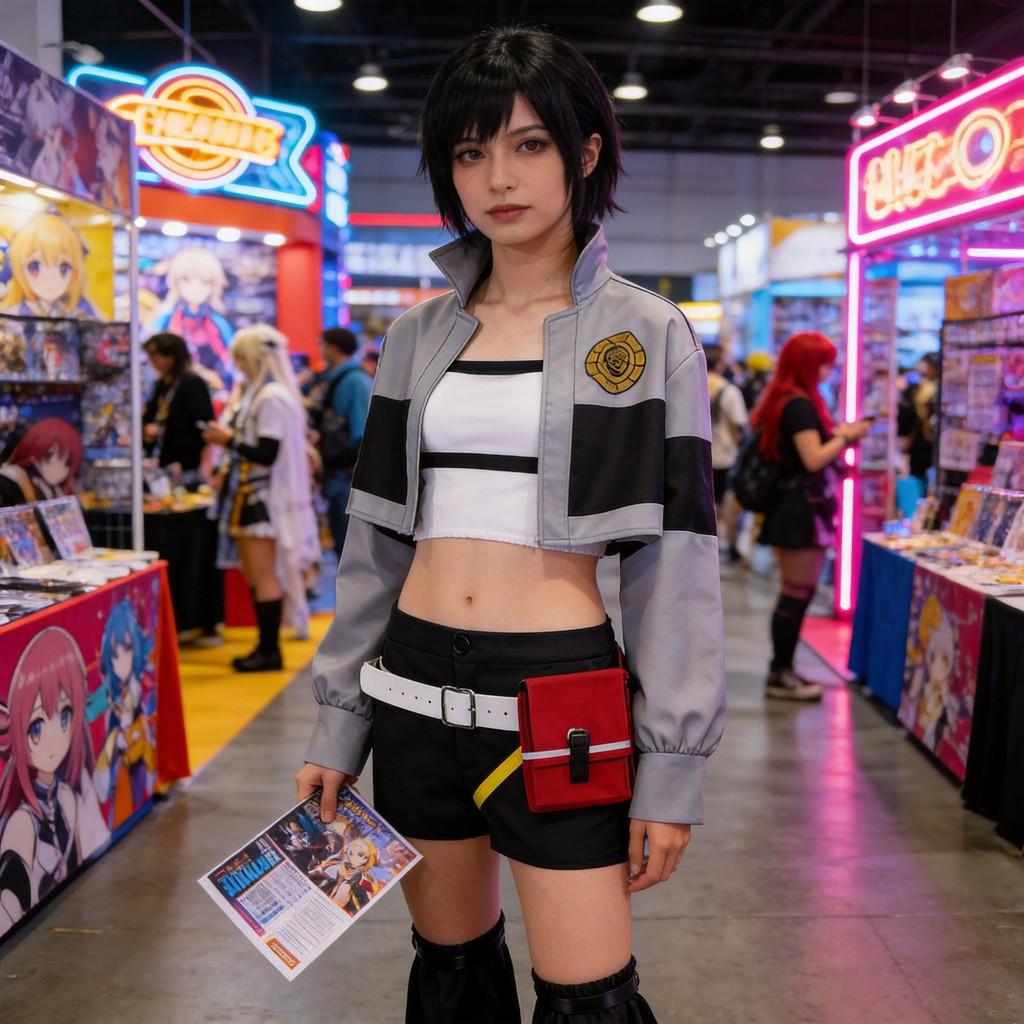 Gachiakuta Riyou Cosplay Outfit With Full Set For Anime And Comic Events