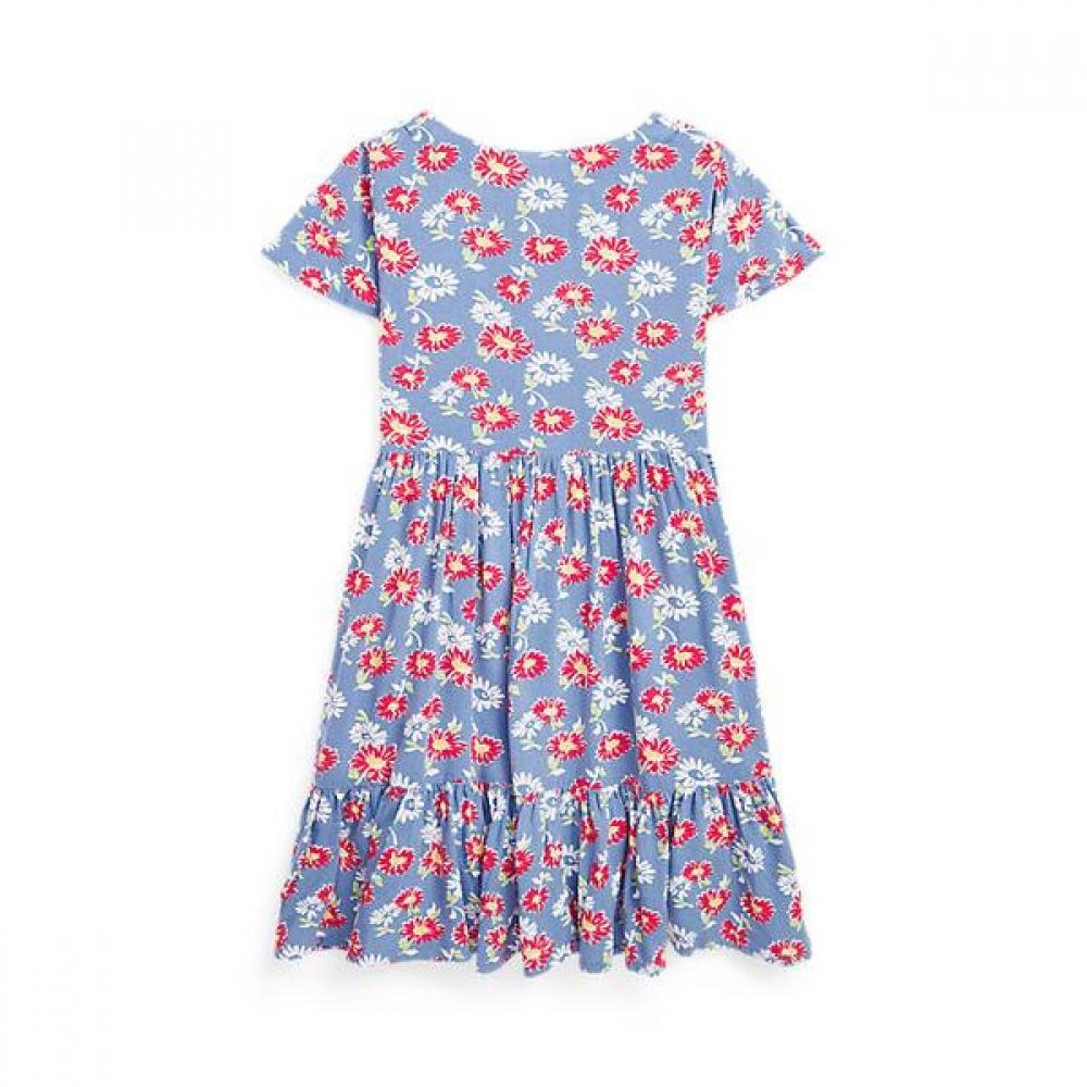 Polo Kids Girl Floral V Neck Dress 2 6y  Cwpodrsr3d20581999 