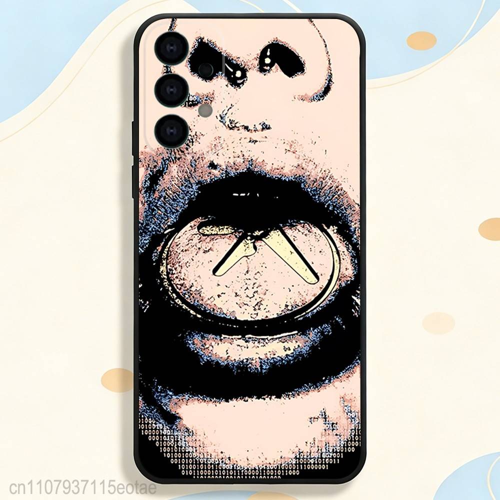 Aphex Twin Logo Art Cool Phone Case For Samsung S25,S26,S24,S21,S22,S23,S30,Ultra,S20,Plus,Fe,Lite,5G Black Cover