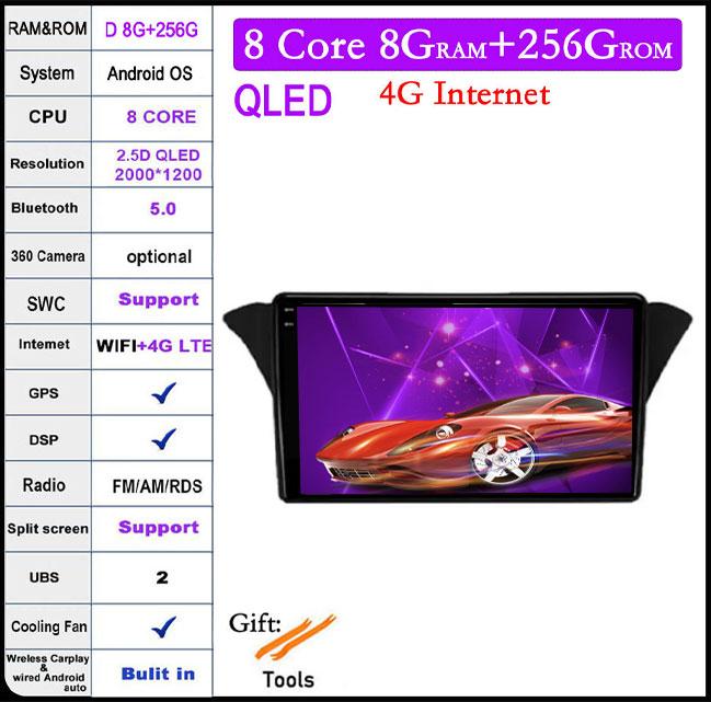 Android 14 For Hyundai Rohens Coupe 2012 - 2015 Car Radio Stereo Multimedia Video Player Auto Carplay Navigation GPS DSP