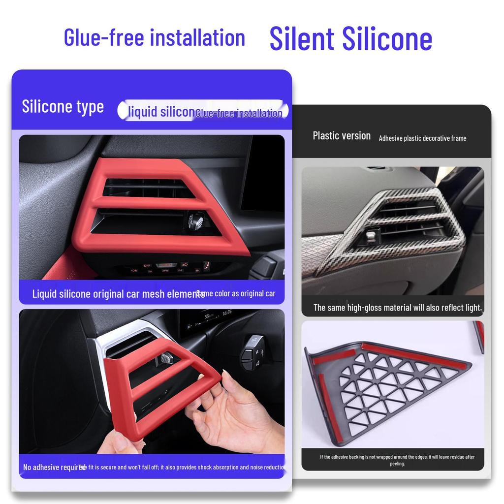 Silicone Dashboard Vent Cover for BMW 3 Series (2012-2019)