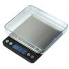 English Version I2000 Electronic Kitchen Scale with Tray, Black Plastic Shell