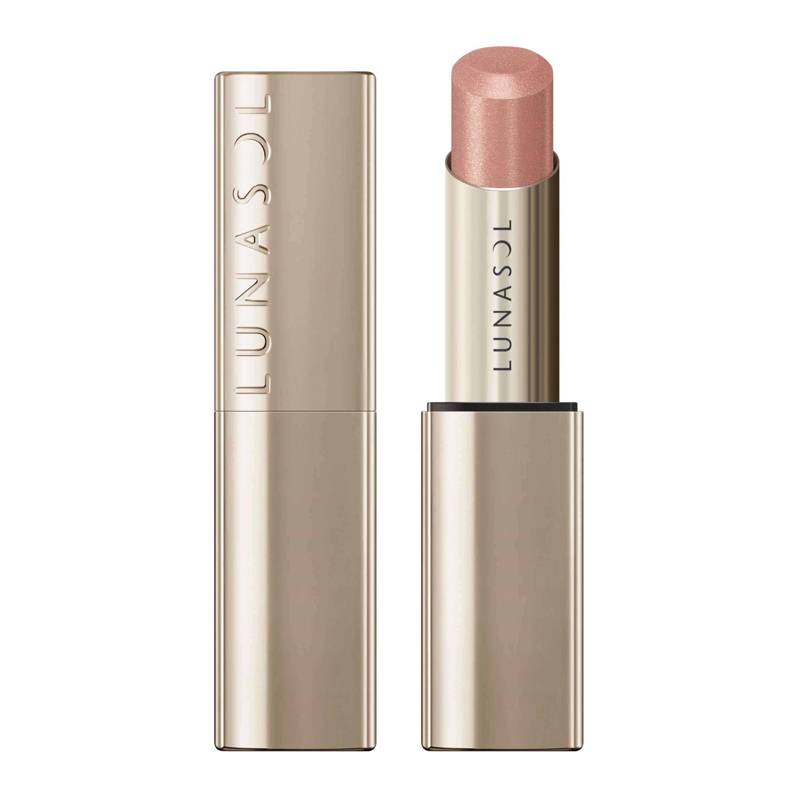 LUNASOL Fusing Color Lips EX08 Lipstick 4.1g Sepia Ruble: A lipstick with a moist, glossy texture that provides a beautiful, long-lasting finish.