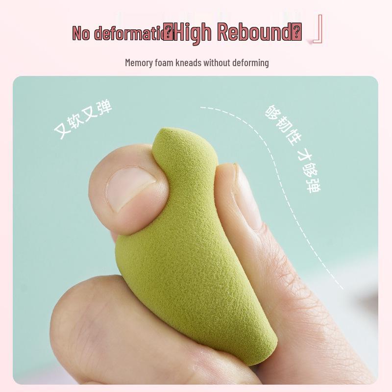 Super Soft Dual-Use Makeup Sponge, Egg Shape, Non-Absorbent, for Powder & Foundation