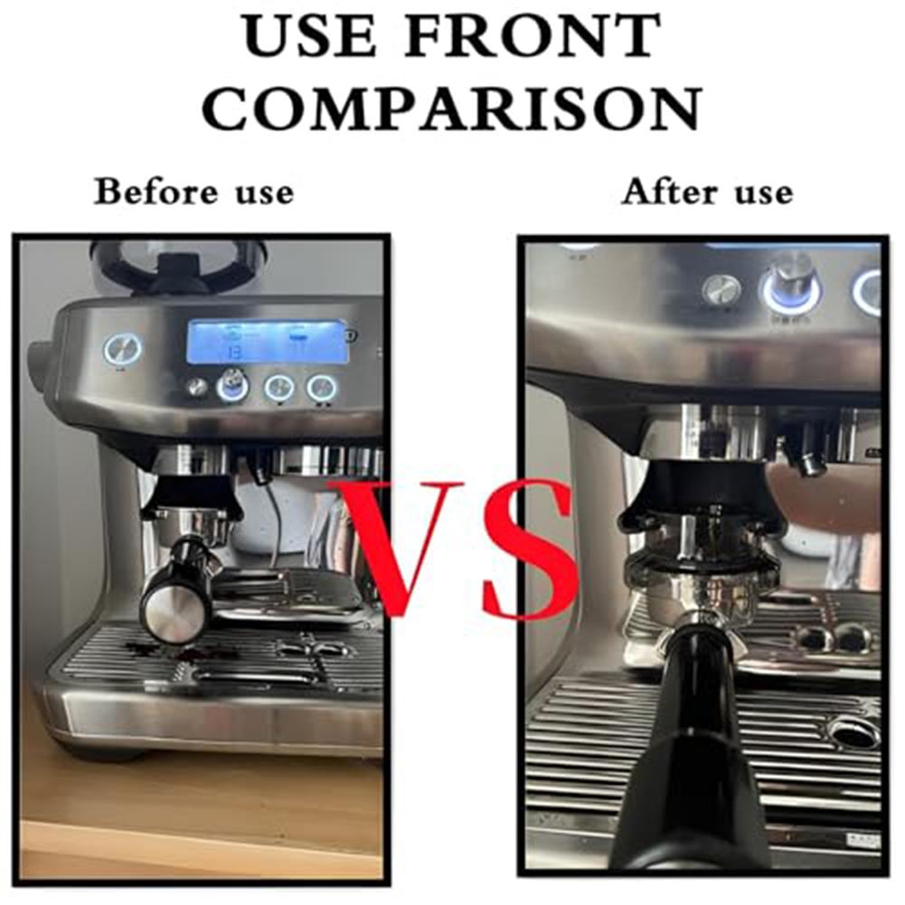54mm Dosing Funnel Compatible for Breville and For Saga Portafilter Models Accurate Coffee Grounds Distribution