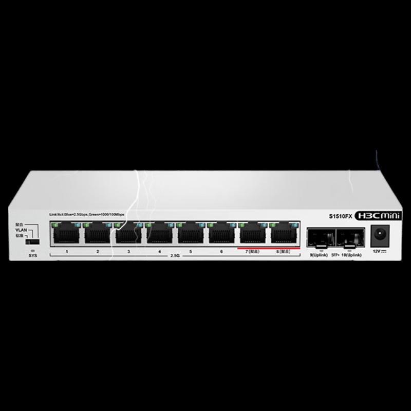 

H3C S1510FX 2.5G Managed Network Switch