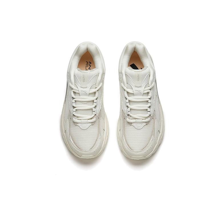 Anta AT951 Vintage Low Top Casual Shoes Women's Ivory White 922235596-3