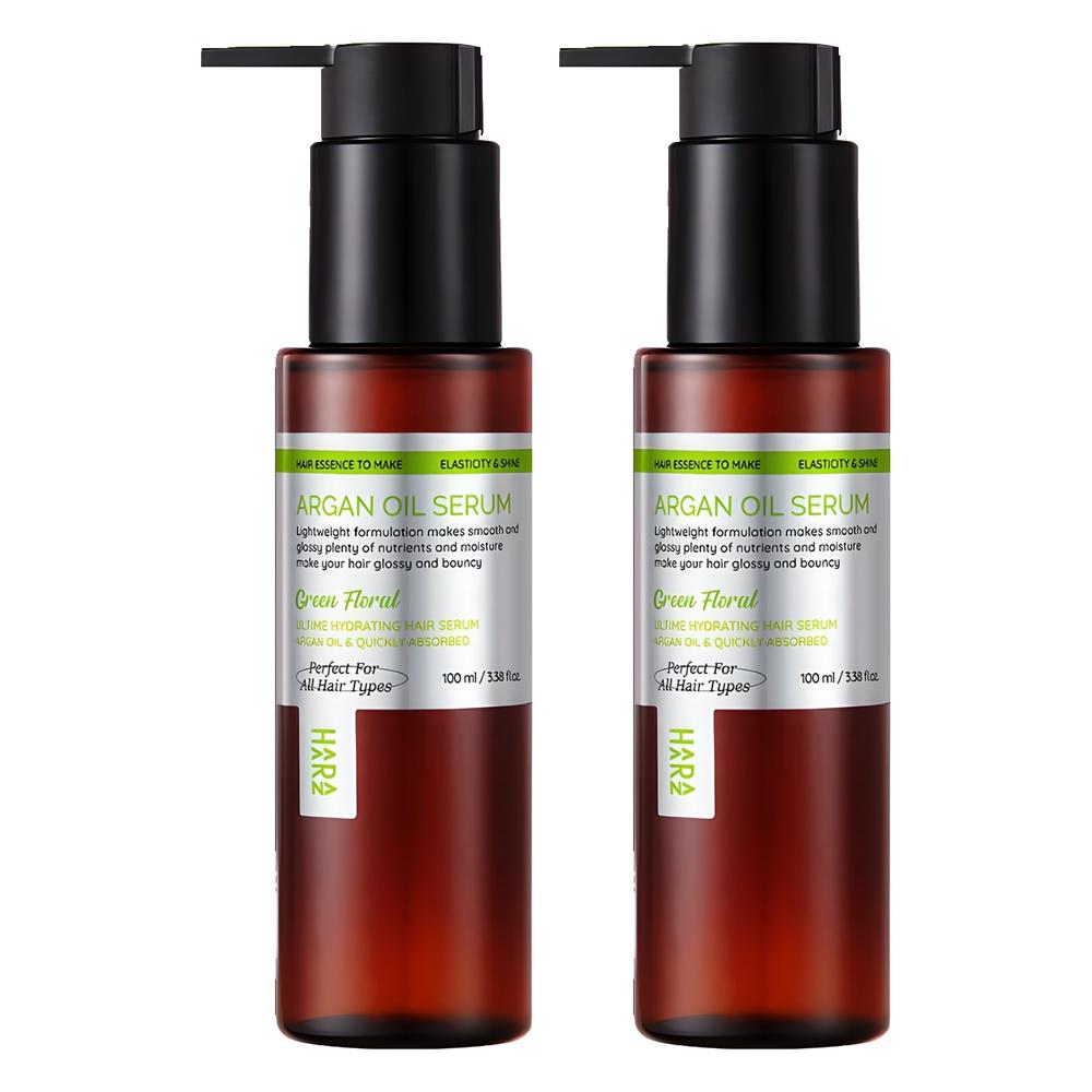 Haraz's Arganöl Serum Grüner Blumenduft Haarextrakt 100ml 2 Stück