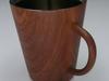 Glass Wood Grain Stainless Steel Mug Imabari Towel Dishwasher Safe J-kitchens Set & Set, 360ml,