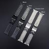 Stainless Steel Strap for Apple Watch Ultra 49mm 7 8 45mm 44mm Man Metal Link Bracelet iWatch Band 6 5 4 SE 3 42mm 41mm 40mm