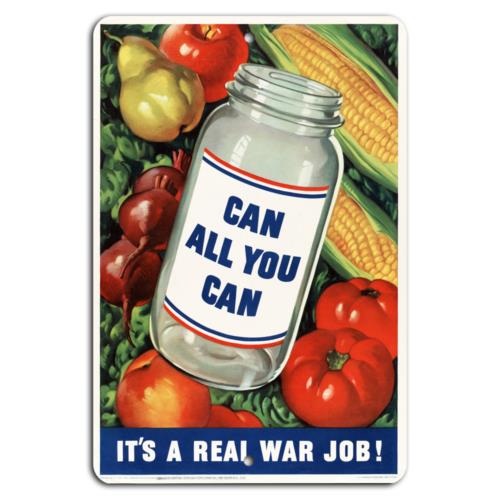 

Can All You Can A Real War EffortAluminumtin sign 20x30cm（7.8x11.8inch）
