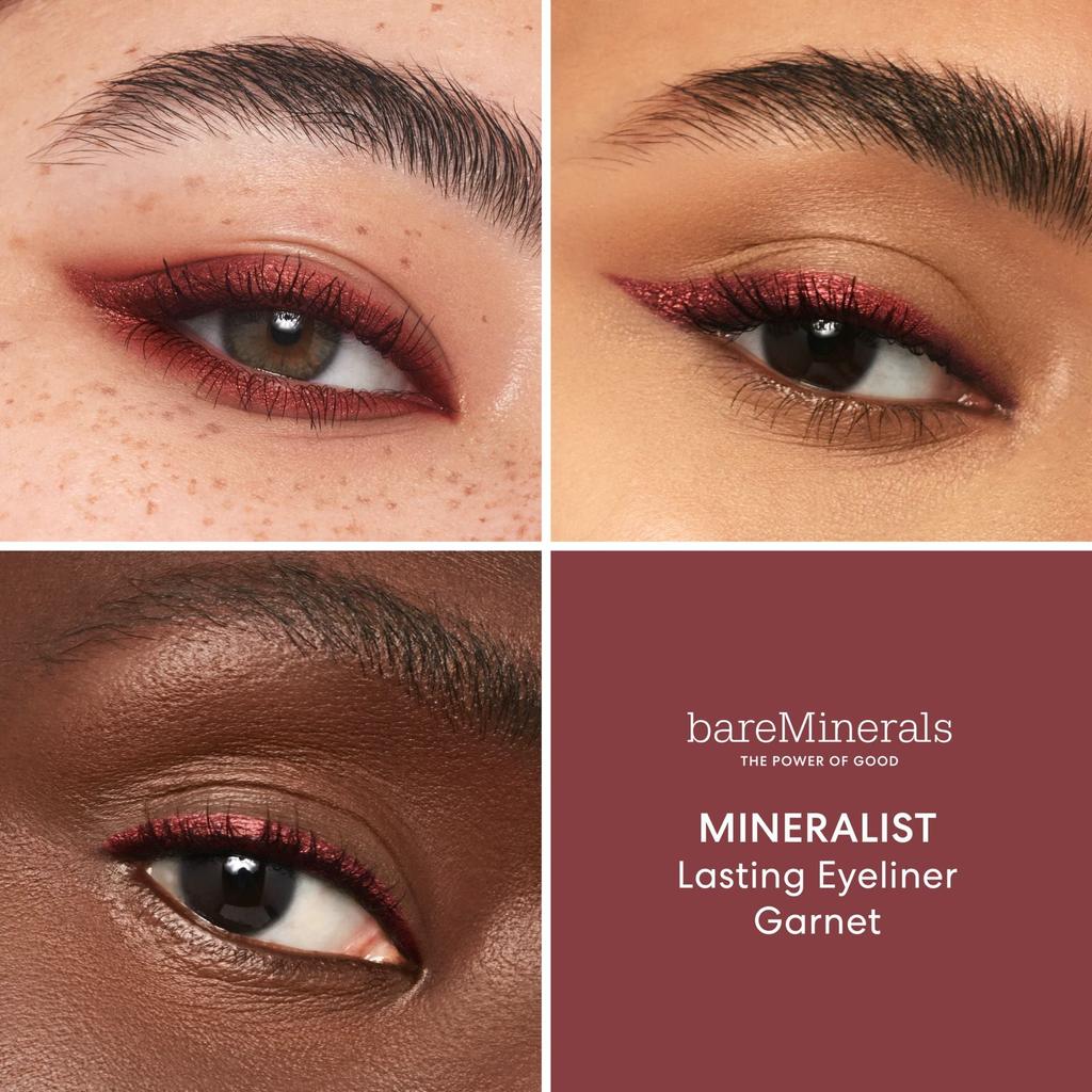 bareMinerals Bare Minerals Mineralist Lasting Eyeliner Garnet Garnet Red for a Passionate Look 0.35g