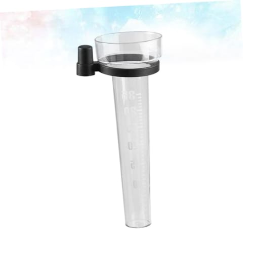 VINTORKY Dominator 1-Piece Rain Gauge for Garden Sprinklers, Rainfall Measurement, Outdoor Sprinkler Gauge, Measuring Cup, Rainfall Measuring Pipe, La