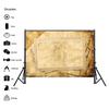Vintage Kraft Paper Photography Background Cloth Wall Tapestry Art Science Fiction Room Home Decor Decor Blanket