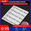 GLC GLB 4/8Pcs For Mercedes Benz AMG GLC W205 W203 W204 W206 W220 W211 W201 3D Metal Car Interior Decoration Sticker Emblem Aut