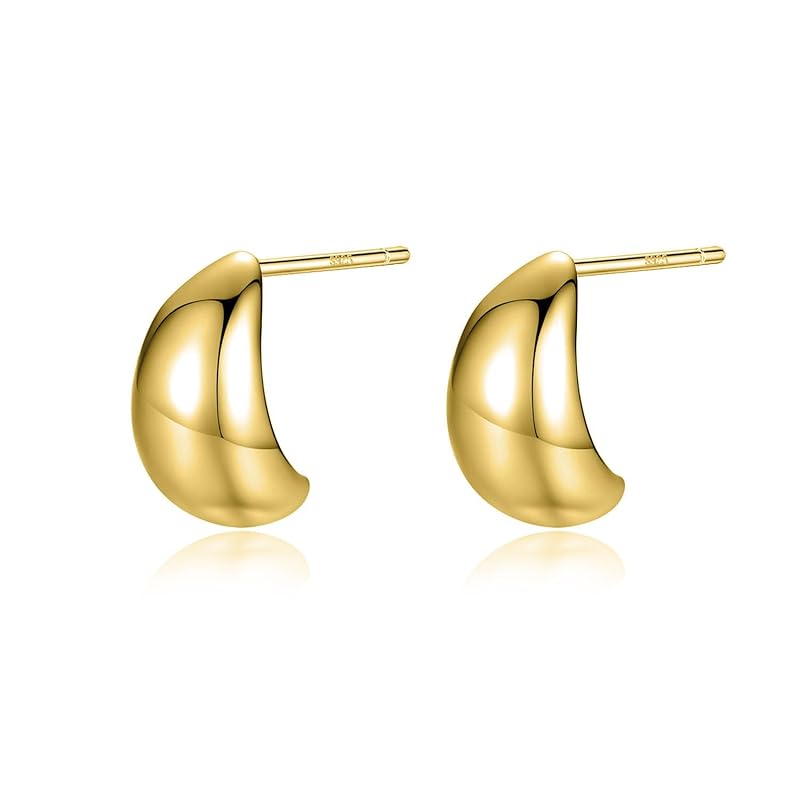 

Yoursfs gold drop earrings ladies simple ins style Popularity earrings work casual jewelry gift