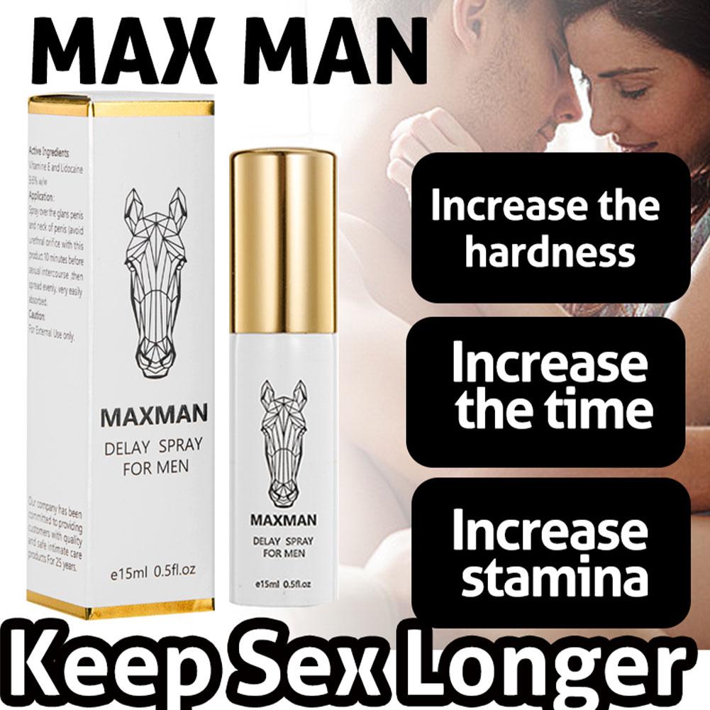 Male Sex Delay Spray Lasting Long 60 Minutes Penis Growth Enlargement Harder Anti Premature Ejaculation for Adults External Use