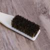 Natural Boar Hair Shoe Brush Interior Cleaning Long Handle Car Cleaning Brush Soft Bristle Car Interior Brush Maintenance