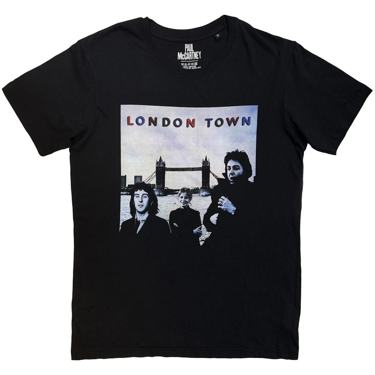 Paul McCartney London Town Official Mens Unisex T-Shirt XL