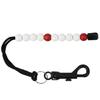 Portable Golf Beads Counter Durable Plastic Beaded Chain Scorekeeper for Golf Sports Accessories