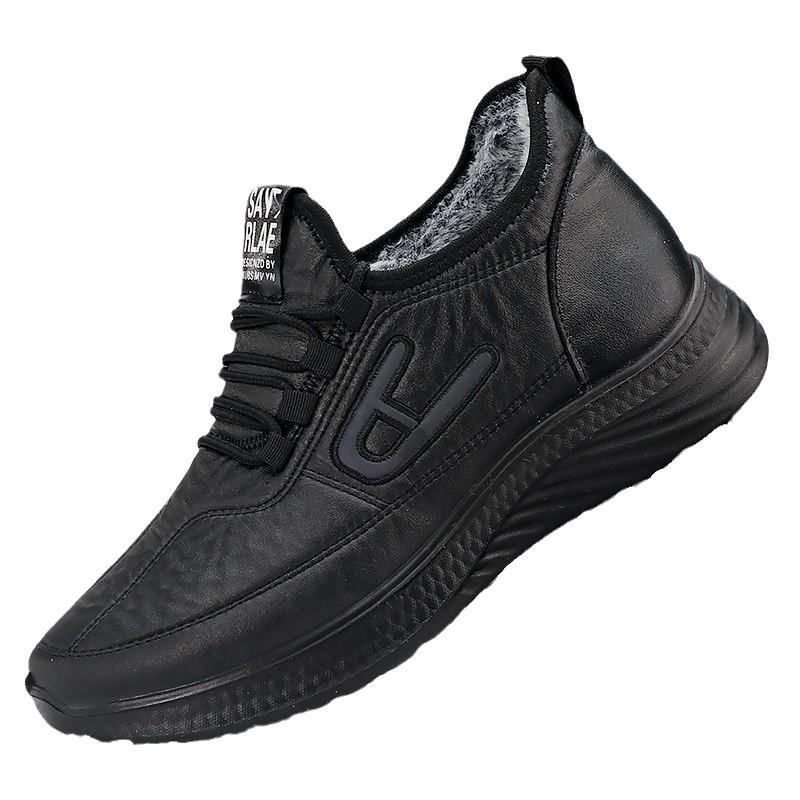 Beijing Cotton Shoes Men's Velvet Thickened Men's Shoes Winter Casual Shoes Warm Snow Boots Men's Cotton Shoes