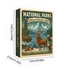 National Parks Advent Calendar 2025 with Unique Ornaments Christmas Advent Calendar Xmas Countdown Calendar for Nature Lovers