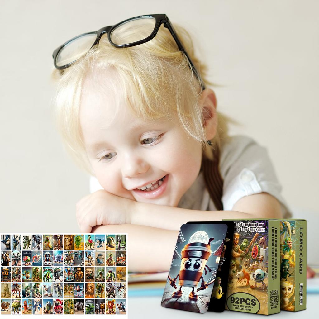 92 E-card Anime Photo Cards, Alien Stage  Stickers