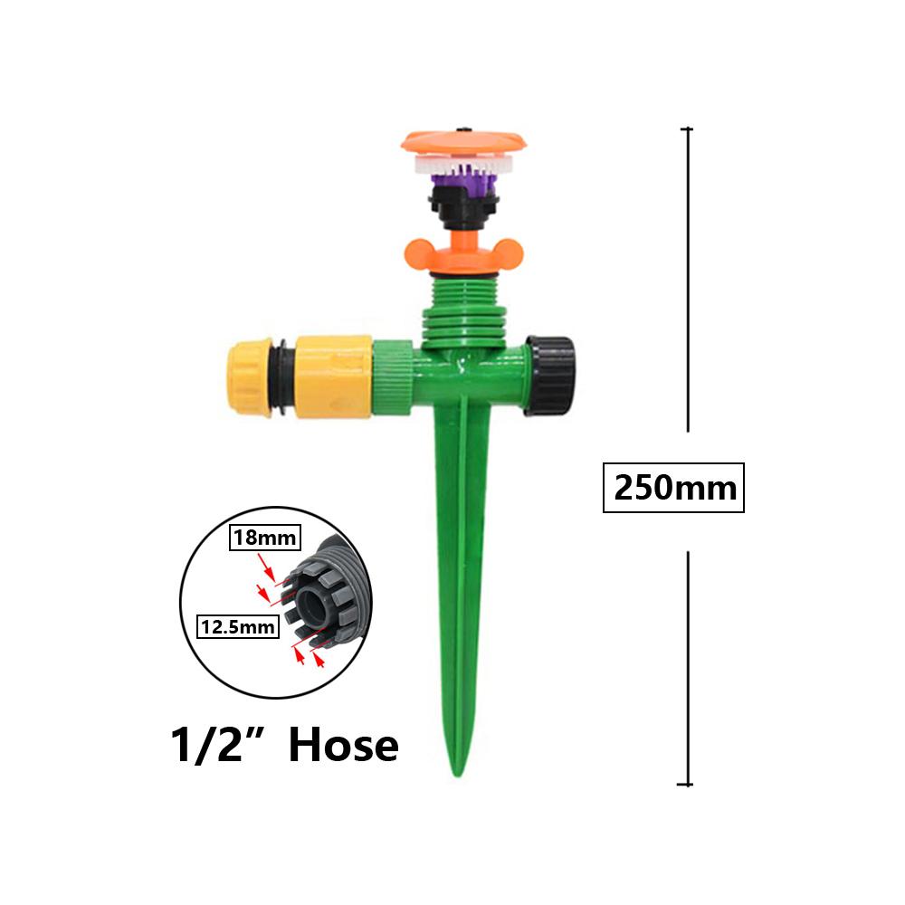 Automatic Rotating Jet Sprinklers Micro Nozzle holder Spikes Nozzles For Garden Lawn Farm Agriculture Irrigation