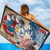 Animation Sci-Fi G-GUNDAMES Microfiber Beach Towel Absorbent Quick Dry Soft Yoga Swimming Resort Mountain Climbing Towel