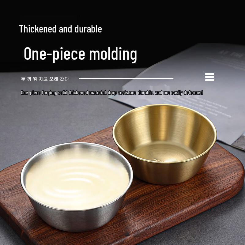 Korean Style 304 Stainless Steel Handled Serving Bowl