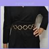 Geometric Metal Body Chain With Minimalist Design For Hip Hop Style Men Women