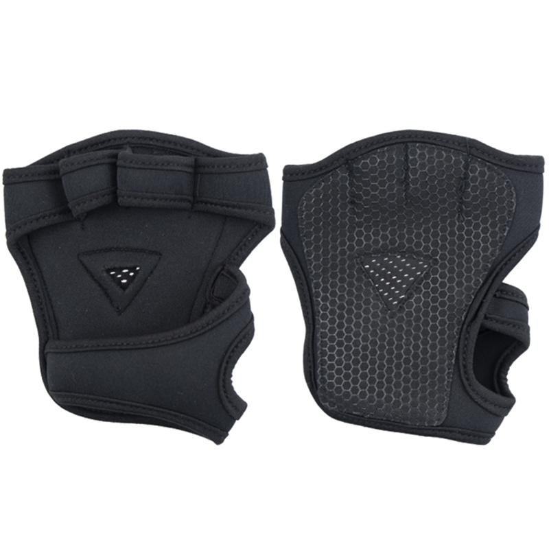 

2Pcs Silicone Anti-slip Four Finger Workout Glove Weight Training Gloves Gym Gloves Weight Lifting Gloves for Men Women XL