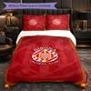 Ropa de Cama Temática Girona FC Juego de 3 Piezas Funda Nórdica Ropa de Cama Decorativa Para Habitación de Adolescentes Decoración del Hogar