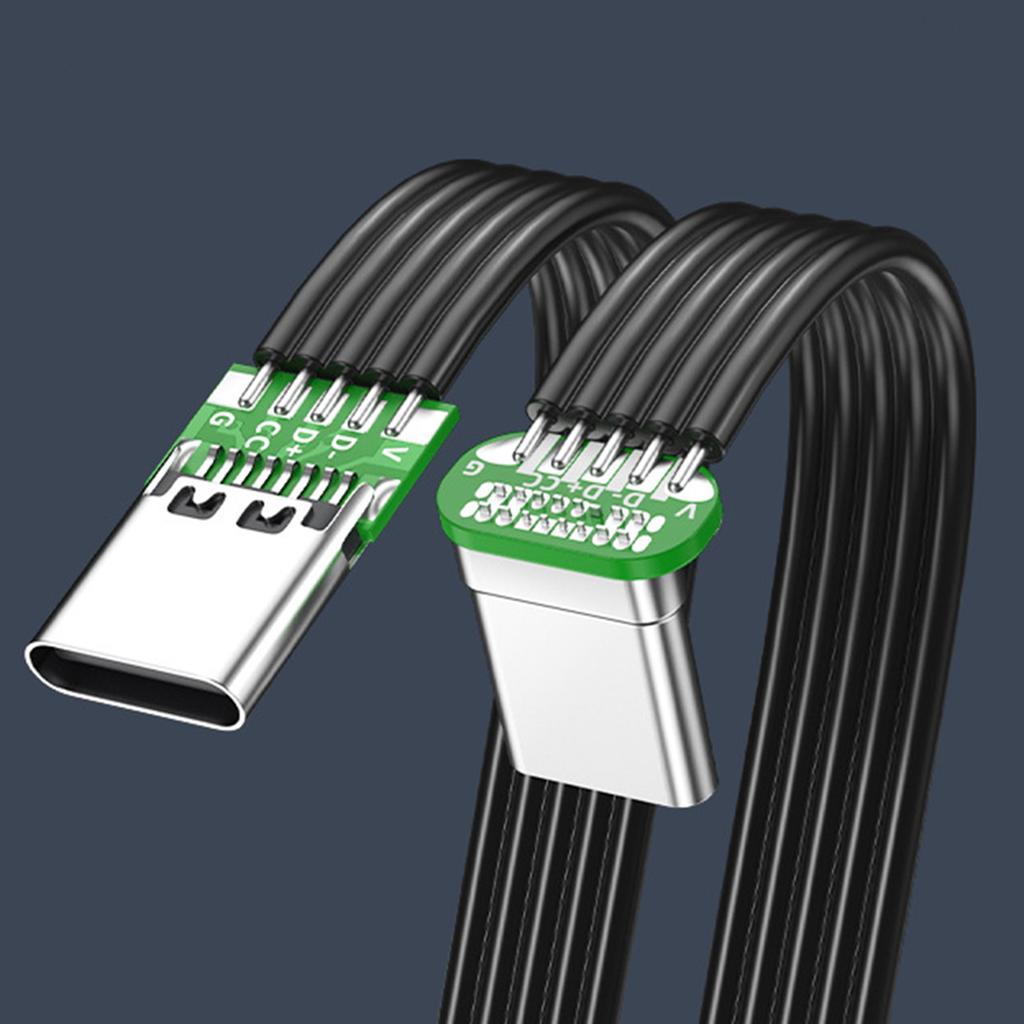 Weiches USB-C-Datenkabel, Hohe Geschwindigkeit für Mobilgeräte, 20W Ladeleistung, 480 Mbit/s Schnelle Datenübertragung, Verschiedene Längen (5- 200cm)