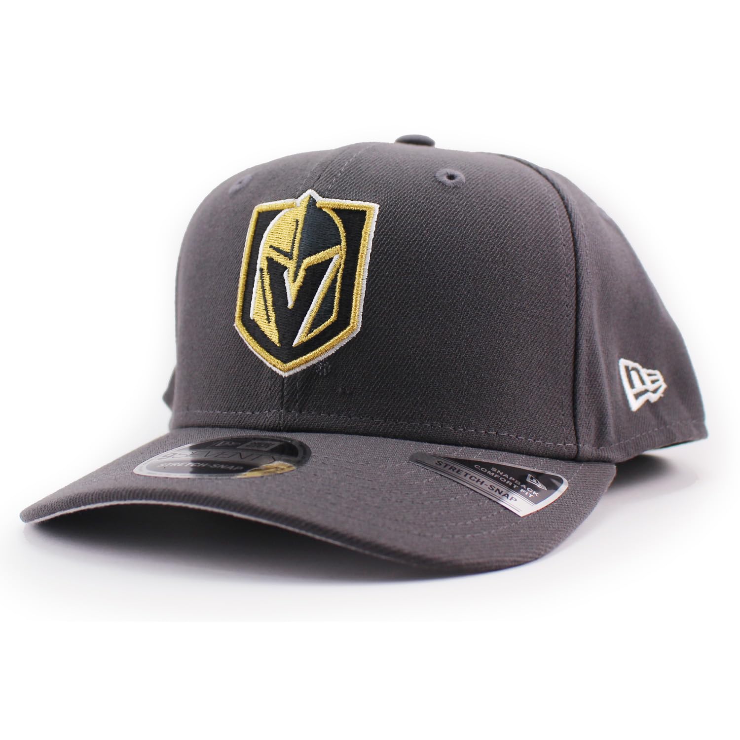 

New Era 9SEVENTY Стрейч Снэпбэк Лас-Вегас Голден Найтс НХЛ Стрейч Снэпбэк Лед 970SS Кепка, Кепка, Графит, Хоккей, [Б/У]