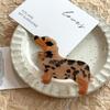 Cute Style Puppy Gripper Hair Clip Cartoon Dachshund Corgi Hair Accessory Fashionable Acrylic for Women Girls