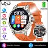 Steel 1.85" Bluetooth Call Smart Watch Men Sports Fitness Tracker Watches Outdoor LED Flashlight Compass Smartwatch 760mAh