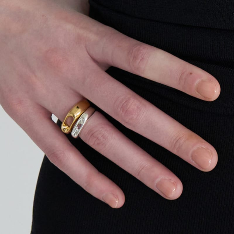 

STILL INSTANT Round Hole & Forms - Ring 04 (2types) S