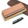 Double-sided Whetstone 600/1500 Grit With Bamboo Base and Angle Guide Set Knife Sharpener Sharpening Stone Blade Sharpener