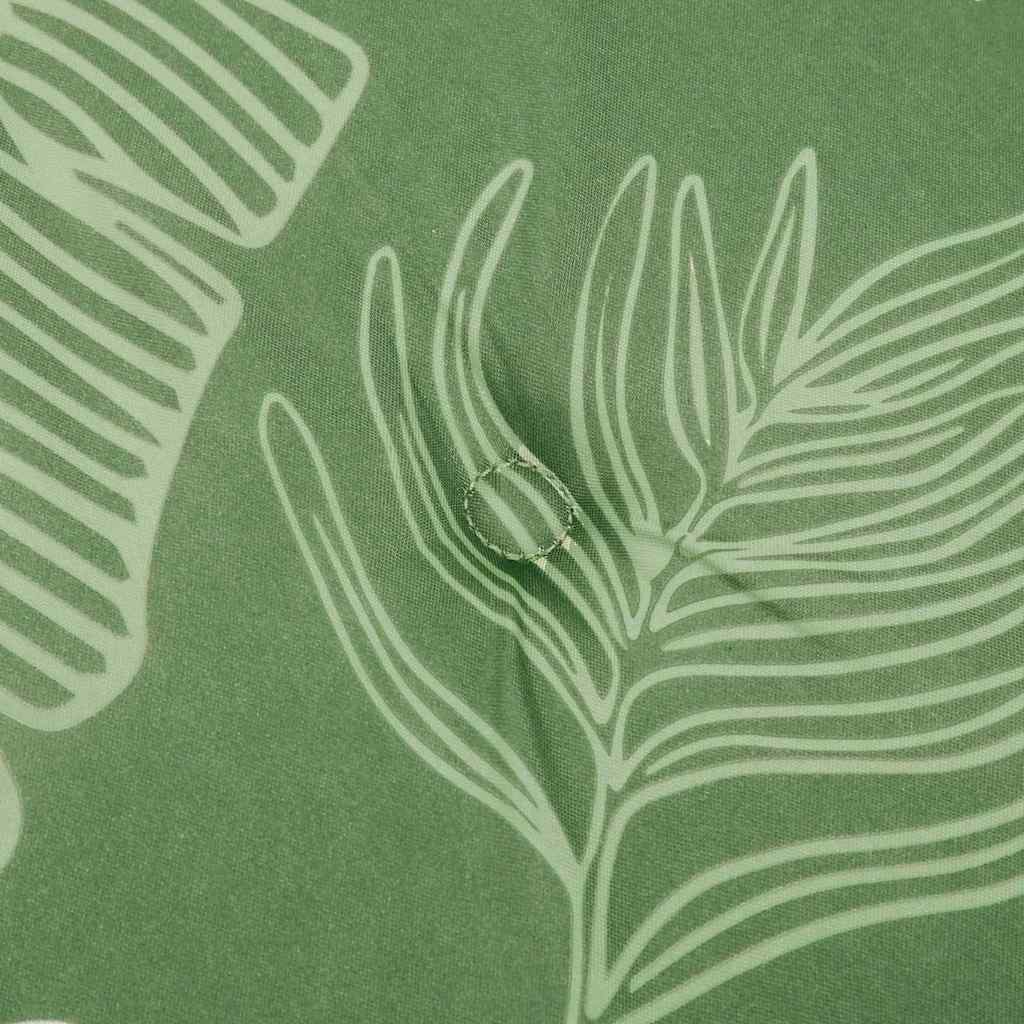 Bench Cushion Leaf Design 150 X 50 X 3 Cm Oxford Fabric