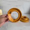 1 Set Car Rear Upper & Lower Coil Spring Insulator 13322648 13322645 For Buick