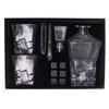 Diamond Whiskey Glass with Wooden Gift Box